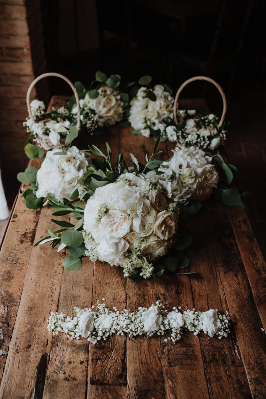 Wedding bouquet Flower details