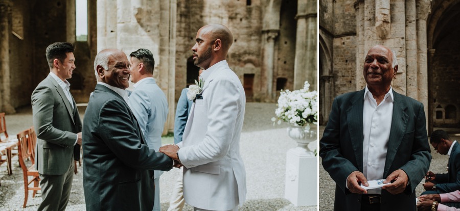 groom with father in law