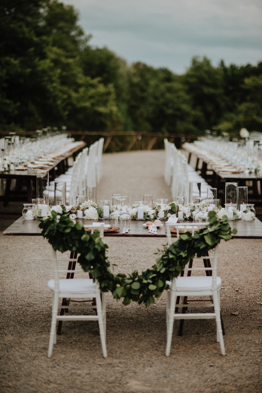 table set in Pozze di Lecchi
