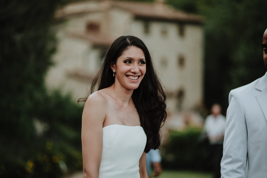 bride natural light portrait
